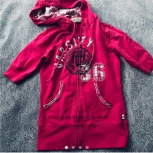 Y2k 2000s Self Esteem plaid bimbo cute hoodie top